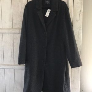 Abercrombie & Fitch women’s dad coat size x large new with tags